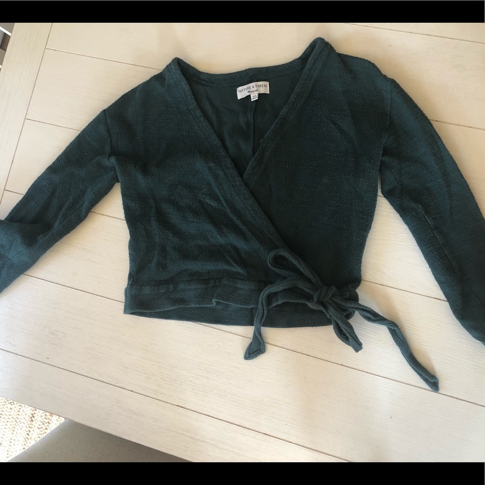 TeXTURE & THREAD Madewell Green Long Sleeve